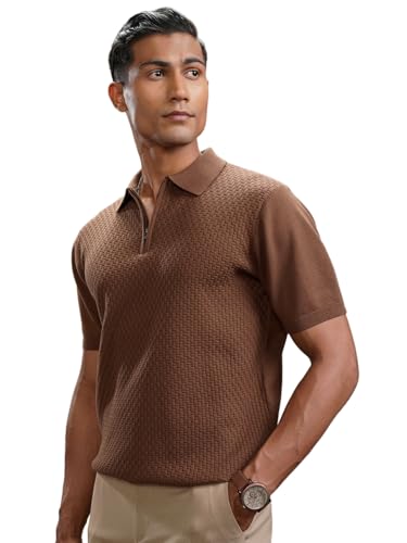 Image of Highlander Men's Polo Tshirt | Flat Knit | Regular Fit | Polo T-Shirt for Man