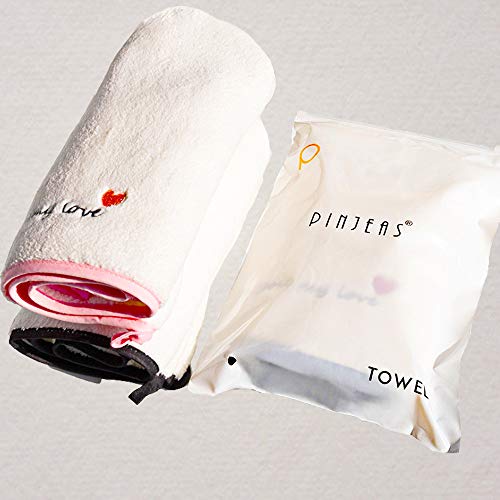 Microfiber Hair Towel Wrap for Women, 2 Pack, Thicken Super Absorbent Quick Dry Hair Turban for Drying Curly, Long & Thick Hair