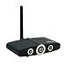 Miccus 160ft LONG RANGE Bluetooth Transmitter or Receiver, Adapter to add wireless audio to Stereo Sound System Speakers Amplifier PC Phone Mac Desktop Extender, 3.5mm AUX RCA(Home RTX -2 Yr Warranty)