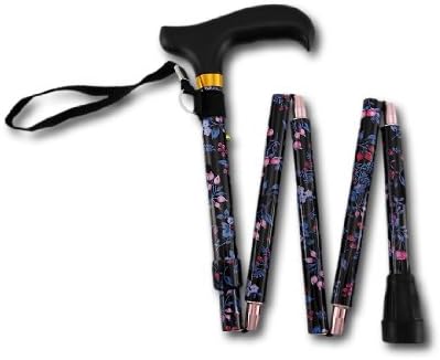 Purple Blackberry Ladies Adjustable Mini Folding Cane