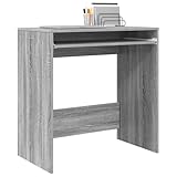 Ce bureau d'ordinateur est à la fois pratique et stylé, parfait pour n'importe quel bureau ou coin étude. Fabriqué en bois d'ingénierie avec une finition lisse gris Sonoma, son look moderne s'adapte à tous les besoins. Idéal pour ceux qui cherchent un espace de travail efficace.
