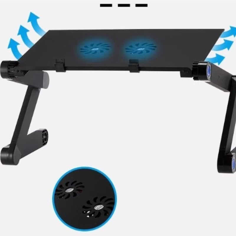 Aluminum Alloy Book Stand Multi Functional Reading Rack Black Holder