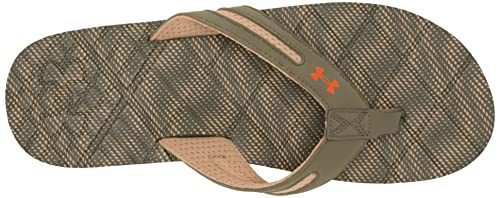 Under Armour Men's Marathon Key V Slide Sandal, Midnight Navy Blue (400)/White, 13 #TOP4