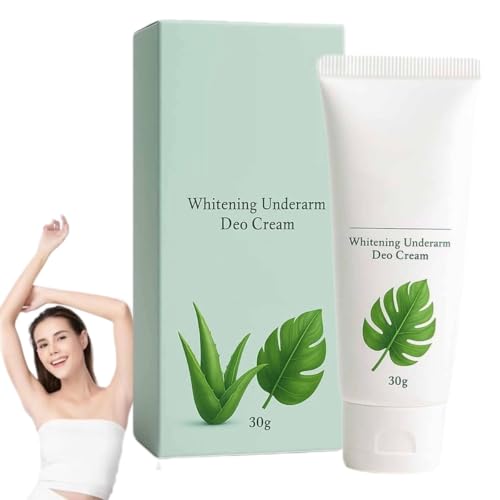 Crème déodorante éclaircissante pour les aisselles, crème hydratante douce, lotion éclaircissante pour les aisselles, les coudes et les genoux (1 pièce)