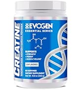 Evogen Creatine Monohydrate | Micronized Creatine Monohydrate for Strength, Power, Muscle Volume,...
