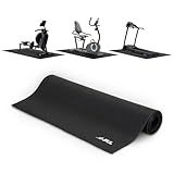 JLL Treadmill Mat Floor Protector, Exercise Equipment Mat for Noise Reduction, Durable All-Purpose Mat - 180 cm x 80 cm