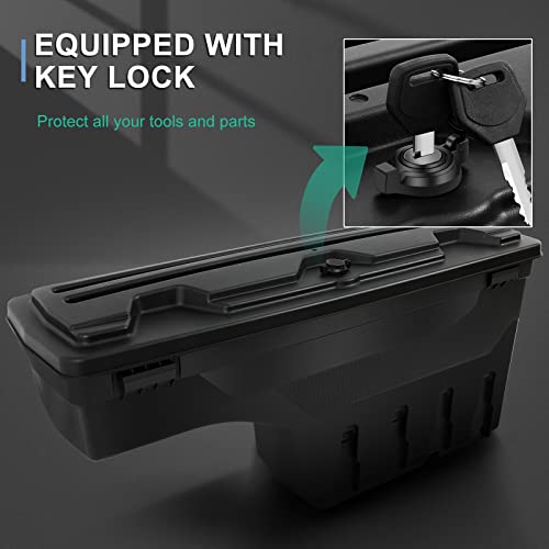 Aintier Right Passenger Side Swingcase Truck Bed Tool Box Compatible For For Ford F-250 Super Duty 2017-2022, For Ford F-350 Super Duty 2017-2022, For Ford F-450 Super Duty 2017-2022 #TOP1