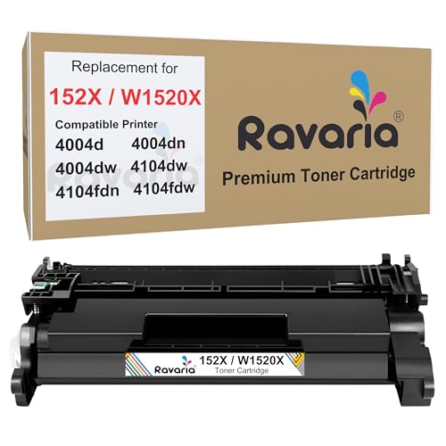 Image of 152X / W1520X Compatible Toner Cartridge for HP LaserJet Pro 4004d, 4004dn, 4004dw, 4104dw, 4104fdn, 4104fdw Printer (152X / W1520X Toner Pack of 1)