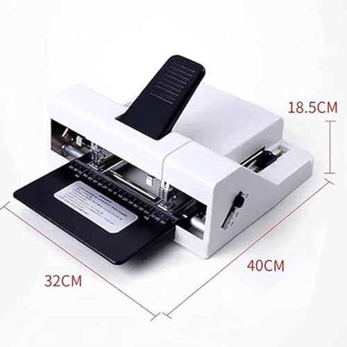 Zszywacz do dużych obciążeń, pojemność 50 arkuszy, szew środkowy A3/A4, głębokość podawania papieru 2-210 mm, idealny do użytku biurowego i domowego