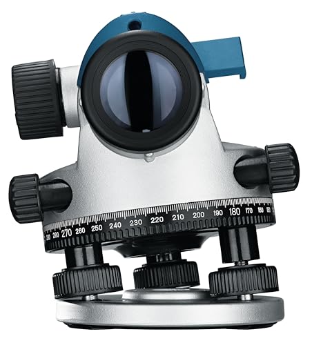 Bosch Professional Optical Level GOL 26 D (26x magnification, unit of measure: 360 degrees, range: up to 100m, in carrying case)