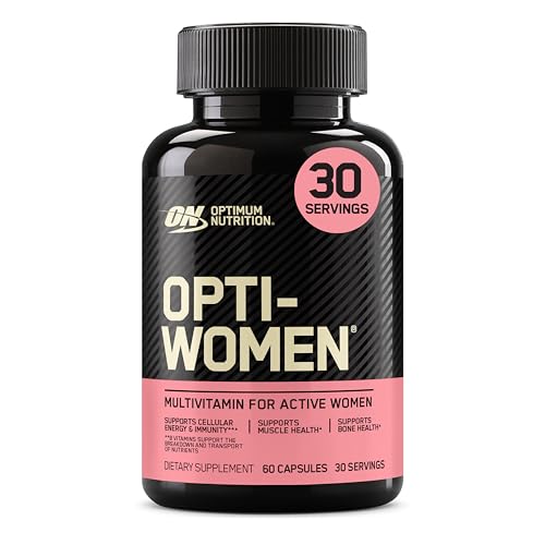 Optimum Nutrition Opti-Women Daily Multivitamin for Women, Immune Support Supplement