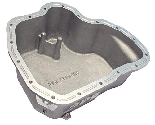 Ppe High-Capacity Cast Aluminum Deep Engine Oil Pan (Raw) 114052000 Compatible With 2001-2010 Chevy/Gmc 6.6L Duramax Diesel #TOP1