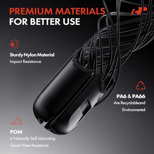 Image of A-Premium 30PCS Radiator Support & Splash Shield Retainer Clips | Compatible with Volkswagen Jetta Passat Golf GTI Ford Focus Transit C-Max Audi A4 Q5 Q7, Metal, Replace# N90335006, N90335004