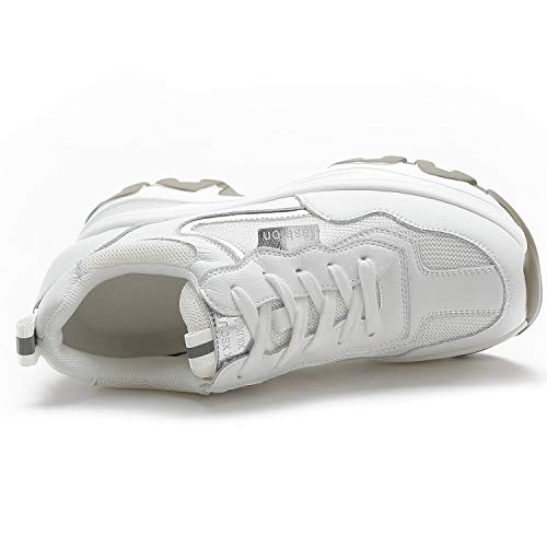 AONEGOLD Sneakers Donna Zeppa Scarpe da Ginnastica...