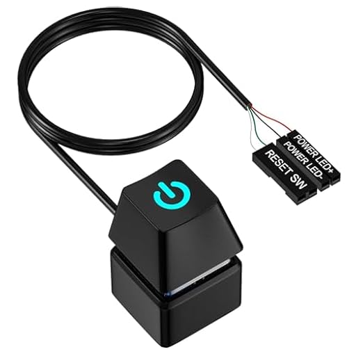 Interruptor de Encendido de Ordenador, Interruptor PC Encendido Externo, Botón de Encendido Externo para PC con Luz LED, Cable de Extensión de 1,8 M (Negro) | Ya disponible en tu tienda friki favorita! En mundofriki.es! Interruptor de Encendido de Ordenador, Interruptor PC Encendido Externo, Botón de Encendido Externo para PC con Luz LED, Cable de Extensión de 1,8 M (Negro) | Ya disponible en tu tienda friki favorita! En mundofriki.es!