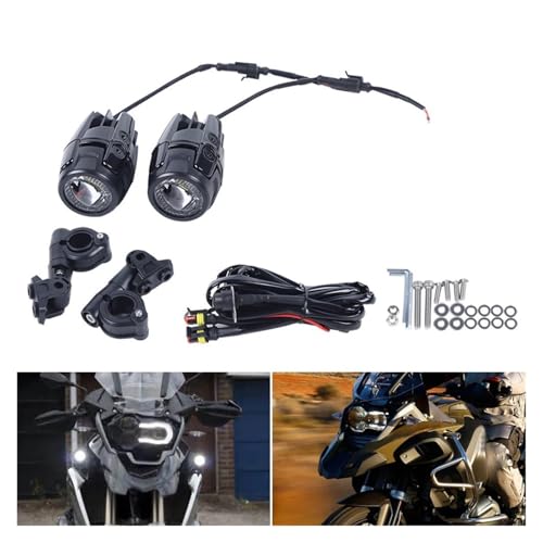 Luz antiniebla para motocicleta BMW F800GS faros LED auxiliares de gran alcance para clima adverso 2