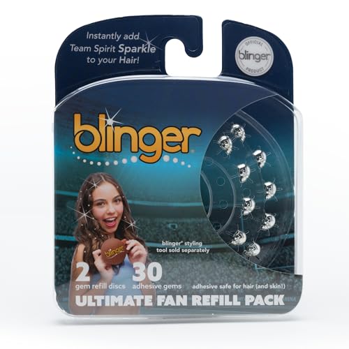blinger Ultimate Fan Collection Refill Pack - Helmet (Silver) | 6 mm