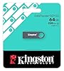 Kingston DataTraveler SE9 Gen 3- 64GB - 220MB/s lettura - Metallo - USB 3.2 Gen 1 - Nichel scuro