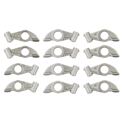 Complete Rocker Arm Set Compatible with Stanza, KA24 1989-1990 for Nissan 2.4L KA24E SOHC 12V 1990-1997 PICKUP NRASKA24 KA24E, Replaces 13257-40F06, 13257-40F07, 13257-40F17, 13257-40F16