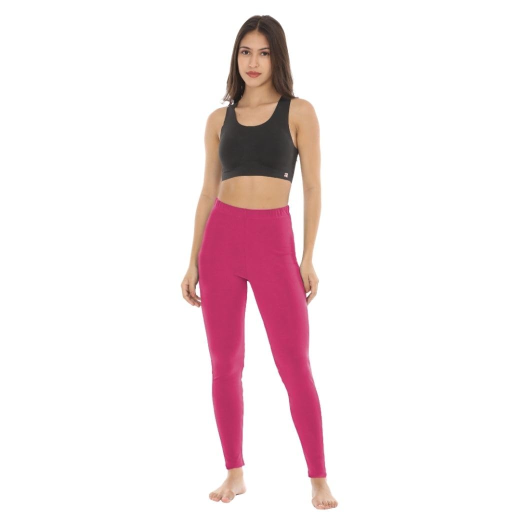adira | Leggings for Women Ankle Length | Women's Leggings | High Waist | Ankle Length | Cotton-Elastane Blend | Non-See-Through | Gusset Crotch Prevents Ripping | Pack of 1-picture-13