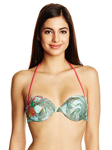 Haut de maillot de bain galbant avec armature Desigual Luha imprimé