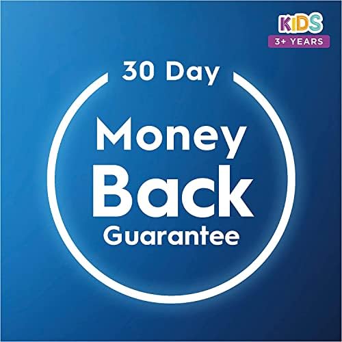 Oral-B Kids Electric Toothbrush, Gifts For Kids, 1 Toothbrush Head, x4 Frozen Stickers, 2 Modes with Kid-Friendly Sensitive Mode, For Ages 3+, 2 Pin UK Plug, Blue
