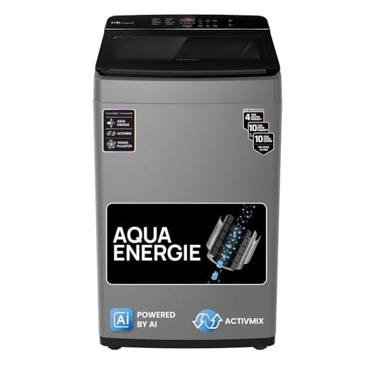 IFB 7Kg 5 Star with Deep Clean Technology, AI Powered, Fully Automatic Top Load Washing Machine (TL701MG1, Aqua Energie, ActivMix, with Soft Close Door, Med Grey, 2024)