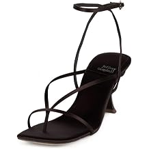 Jeffrey Campbell FLUXX Women Heels - Dark Coffee Satin - Dark Coffee Satin / 8.5 / Medium
