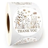 500pcs Handmade Small Business Boutique Packaging Stickers, Gift Bags Freebies Customer Appreciation Stickers，Invitation Envelope Labels