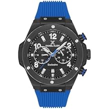 Daniel Klein, Watch for Men, Multifunction Mens Watch - Silicon Strap Wrist Watch for Men, Analog Wrist Watch, Luxury Watches for Men