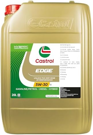 Castrol Edge 5W-30 LL Motor Oil, 20 Liters