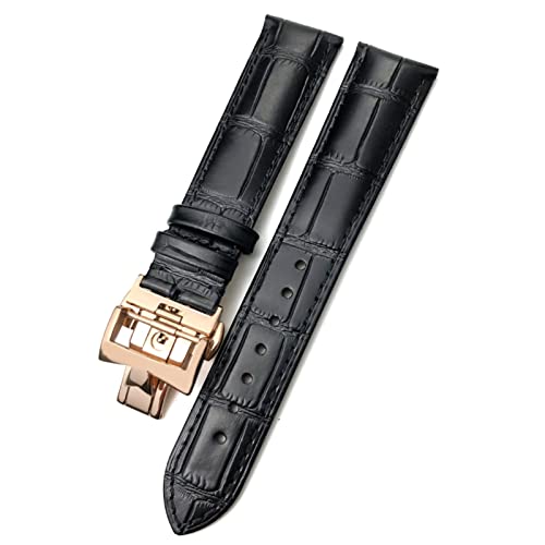 Bracelet Vacheron Constantin anti-irritation en cuir de vachette véritable ZUC