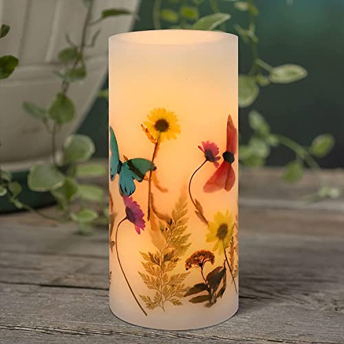 Petristrike Flameless Pillar Candles, Led Candles With Timer, Battery Operated Candles For Home Decor, Centerpiece #TOP19
