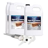 TotalBoat High Performance Epoxy Kit, Crystal Clear Marine Grade Resin and Hardener for Woodworking, Fiberglass and Wood Boat Building and Repair (3 Gallon, Medium)
