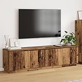 Con dimensioni di 180x38x49 cm, il mobile fornisce una superficie funzionale e generoso spazio di stoccaggio, adattandosi a diverse disposizioni del soggiorno.