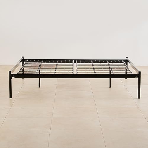 Image of Home Centre Denis Mahogany Wood Queen Bed - Brown