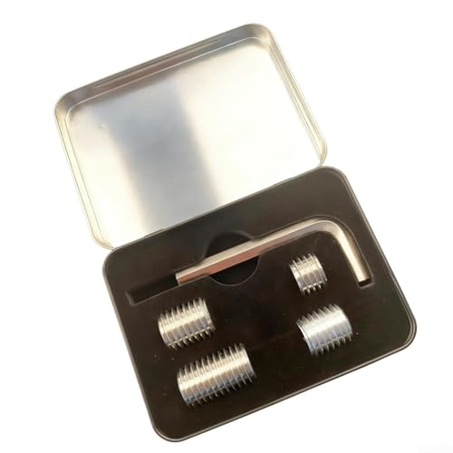 Juego de 4 tornillos de metal para tacos de billar Cuetec, 0.3/0.5/1/1.5 onzas para personalizar el equilibrio del taco y mejorar la velocidad y el control en el juego