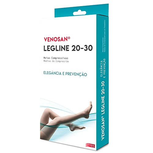 Meia Venosan Legline 20-30 mmhg AD Sahara Aberta M