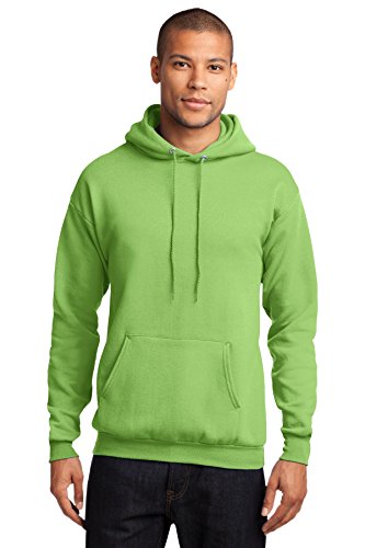 Port & Company - Core Fleece Pullover Hooded Sweatshirt M Lime