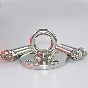 Aree Ceiling Hooks Heavy Duty Ceiling Hooks for Aerial Silks Dance Aerial Acrobatics Aerial Yoga Hommock hardward
