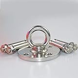 Aree Ceiling Hooks Heavy Duty Ceiling Hooks for Aerial Silks Dance Aerial Acrobatics Aerial Yoga Hommock hardward