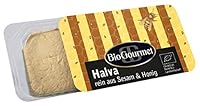 BioGourmet Halva, original griechisches Halva, rein aus Sesam und Honig, 75g