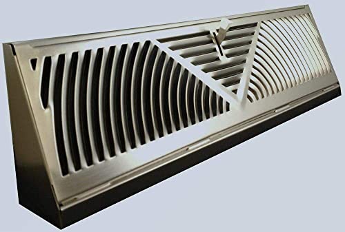 TruAire Satin Nickel Baseboard 18 inch