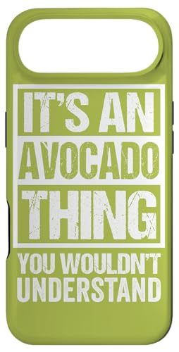 Funny Avocado Guac Lover Text Design: It's An Avocado Thing X}zP[X iPhone Air p