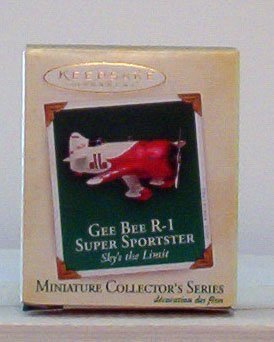 Hallmark 2005 Skys the Limit Miniature #5 Gee Bee R-1 Super Sportster QXM2072
