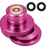 SGZIOO Adattatore Rapido CO2 per Soda Compatibile con Gasatore D'acqua Frizzante Duo/Art/Terra, 2 Anelli in Gomma, Adattatore Rapido per Cilindro CO2 Soda con Filettatura Trapezoidale TR21-4