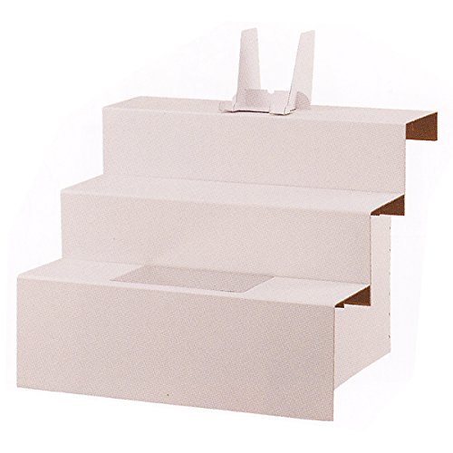 後飾祭壇(ダンボール白・3段)(p43-570) 後飾祭壇(ダンボール白・3段)(p43-570)