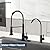 Allkorma Matte Black Ro Faucet, Reverse Osmosis Water Filter Faucet for Kitchen Sink, Faucet for Water Filtration System, Lead-Free, SUS 304 Stainless Steel