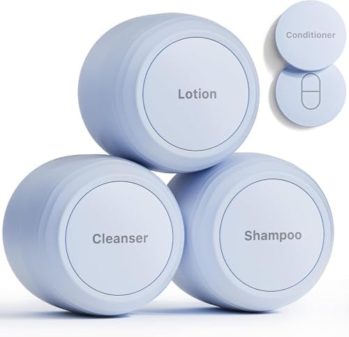 Trimcoo New Travel Toiletry Containers [Ultra Leakproof] TSA-Appr...