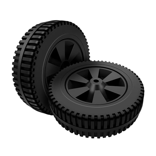 2PC G437-0037-W1 Grill Wheels 7 Inch Replacement Parts for Charbroil Grill Wheels Various Models...
